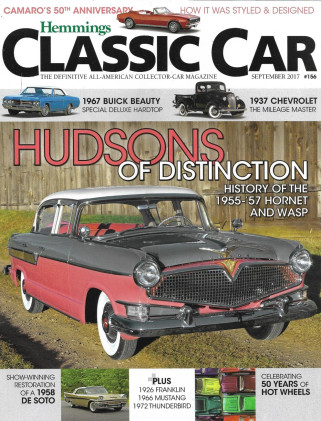 HEMMINGS CLASSIC CAR 2017 SEPT - '67 BUICK, '37 CHEVY TRUCK, '58 DE SOTO